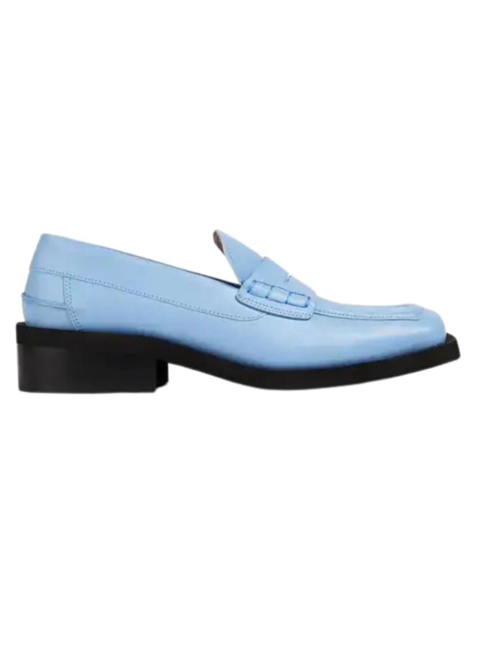 Ganni Calf Leather Loafers 39